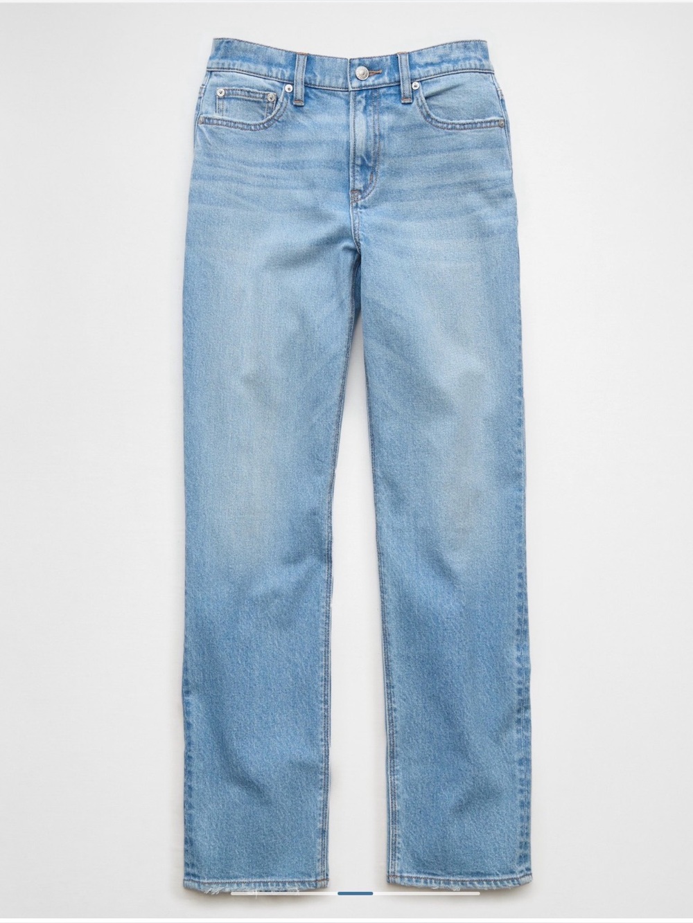 American Eagle Super High Rise Straight Jeans Size 6L NWOT